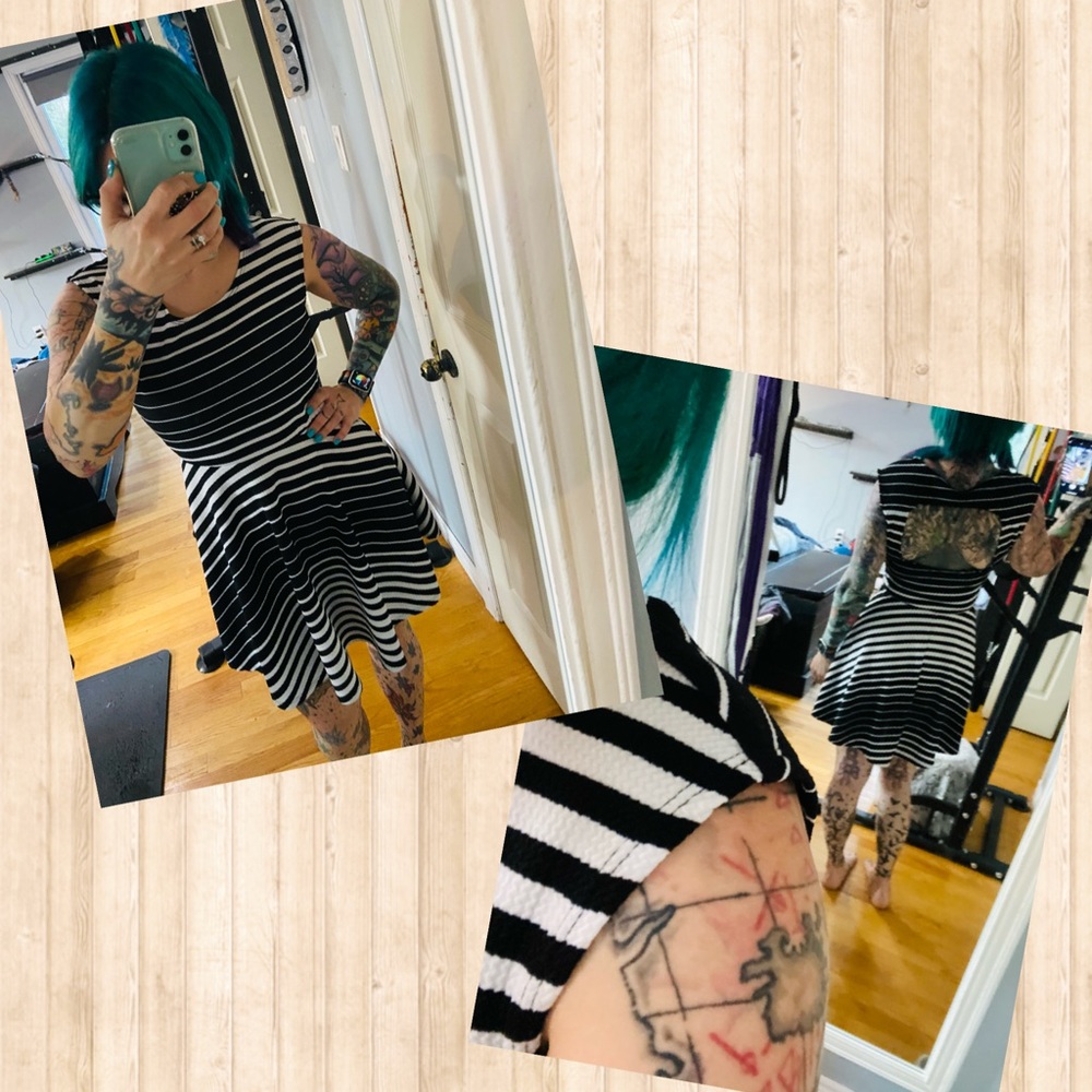 Stripped Dress